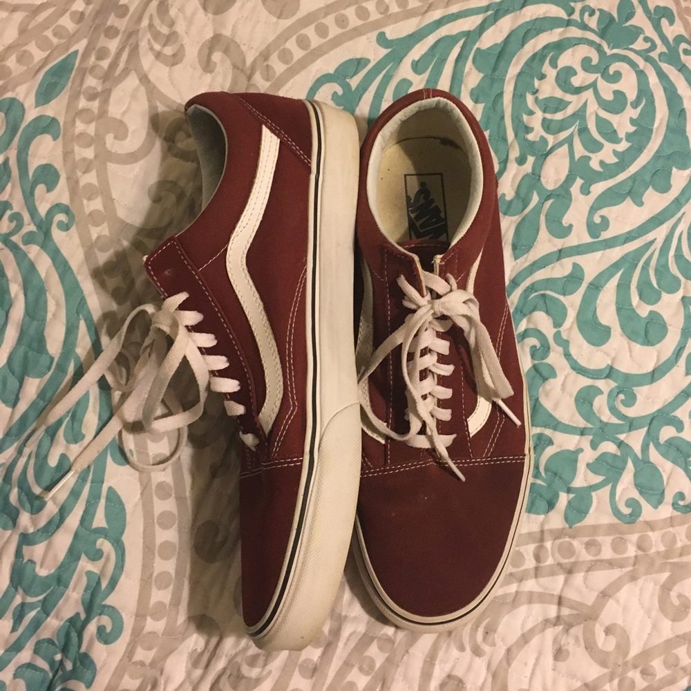 Men’s Maroon Old Skool Vans